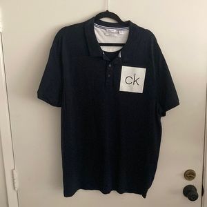 Calvin Klein Navy Polo XXL